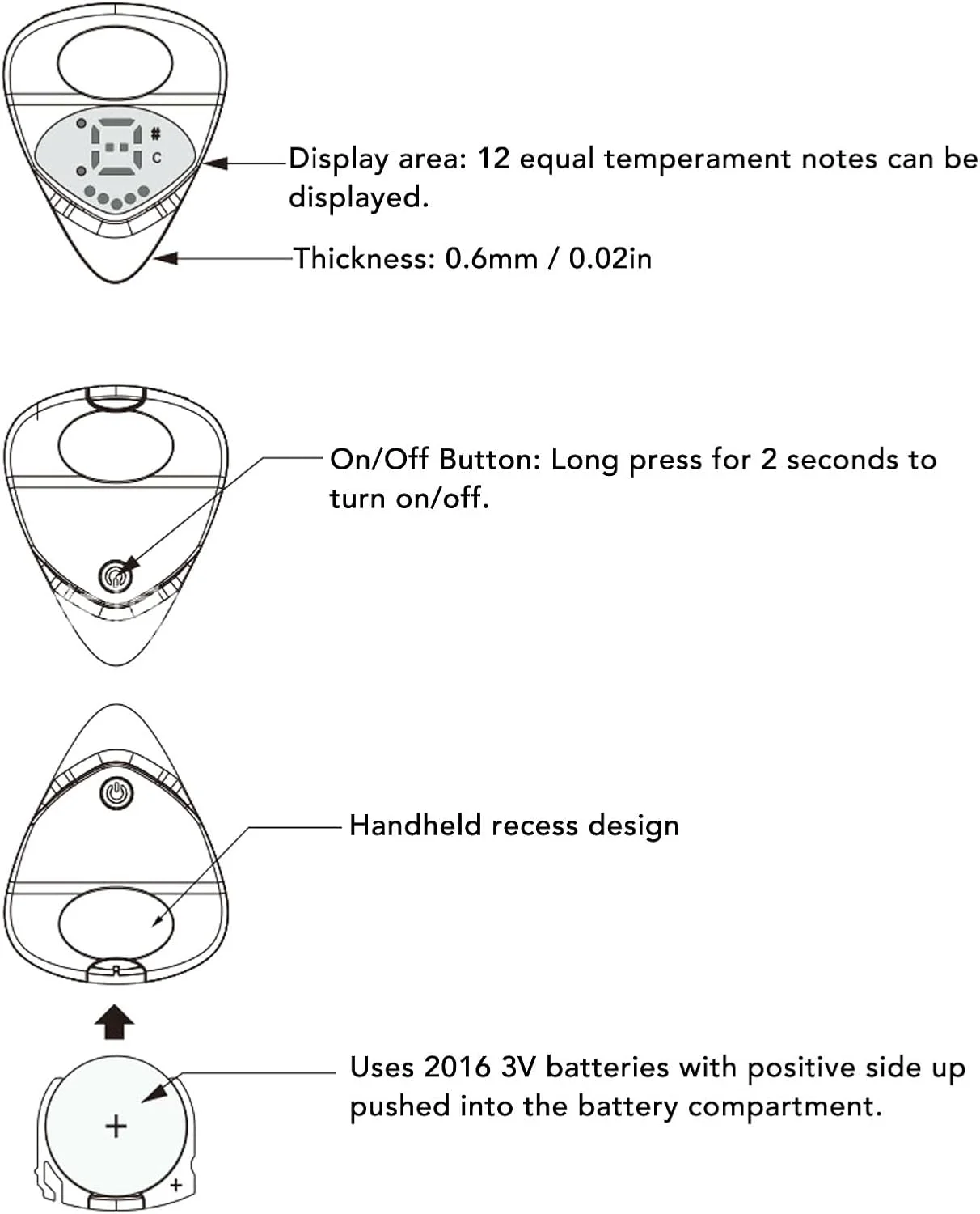 کوک و پیک گیتار دو کاره، گیره/نگهدارنده کوک با حساسیت بالا برای گیتار الکتریک آکوستیک حرفه ای، لوازم جانبی کوک و پیک گیتار دو کاره، گیره/نگهدارنده کوک با حساسیت بالا برای گیتار الکتریک آکوستیک حرفه ای، لوازم جانبی