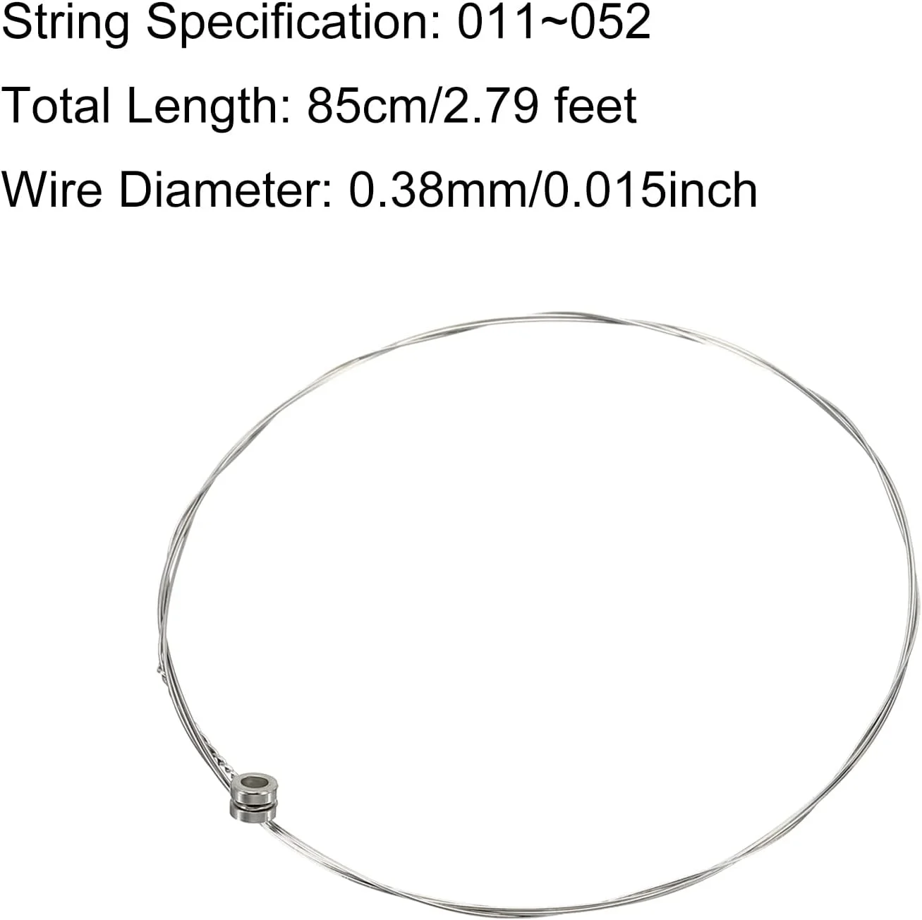 سیم گیتار آکوستیک MECCANIXITY، لوازم جانبی گیتار، سیم دوم B به طول 85 سانتی متر - گرم، روشن، صدای متعادل بسته 10 عددی سیم گیتار آکوستیک MECCANIXITY، لوازم جانبی گیتار، سیم دوم B به طول 85 سانتی متر - گرم، روشن، صدای متعادل بسته 10 عددی