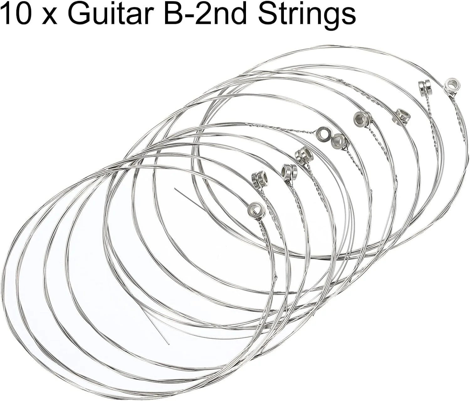 سیم گیتار آکوستیک MECCANIXITY، لوازم جانبی گیتار، سیم دوم B به طول 85 سانتی متر - گرم، روشن، صدای متعادل بسته 10 عددی سیم گیتار آکوستیک MECCANIXITY، لوازم جانبی گیتار، سیم دوم B به طول 85 سانتی متر - گرم، روشن، صدای متعادل بسته 10 عددی