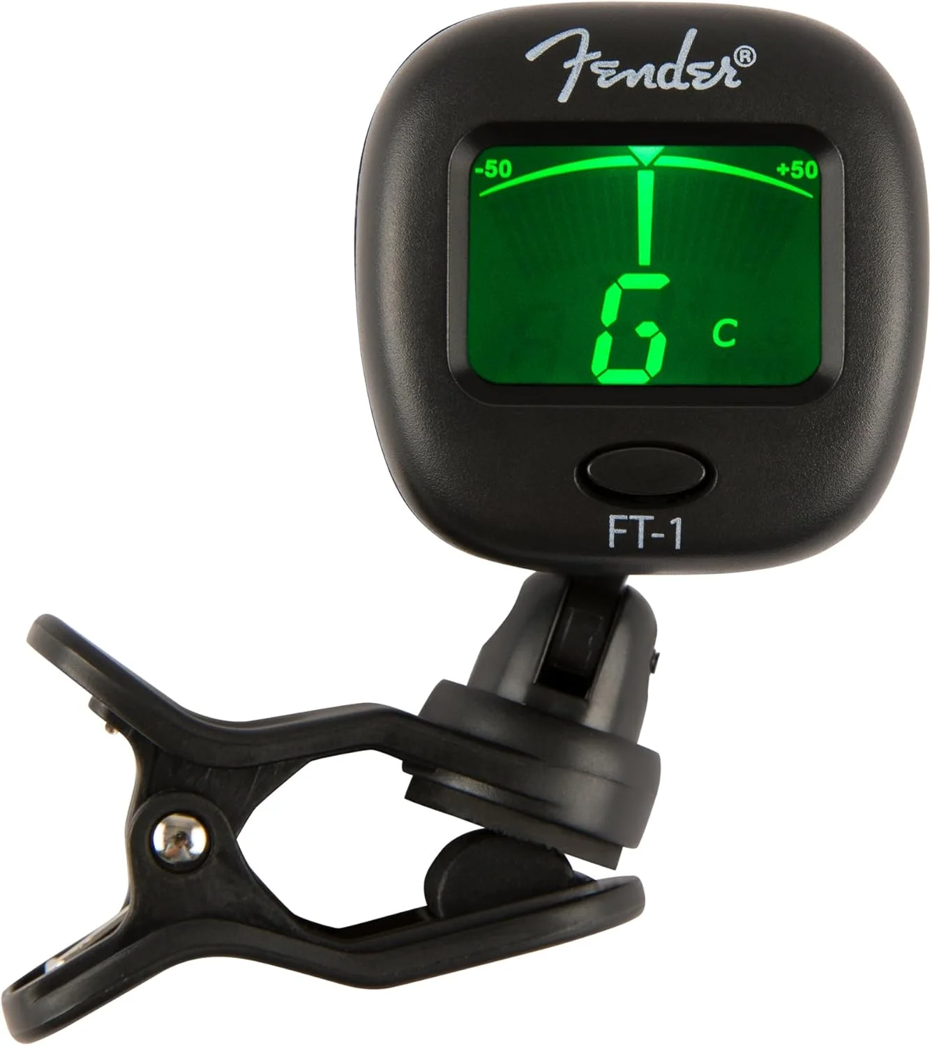 تیونر کلیپسی حرفه ای Fender FT-1 Pro نسل 1، برای گیتارهای الکتریک، آکوستیک، گیتار باس و یوکللی، مشکی