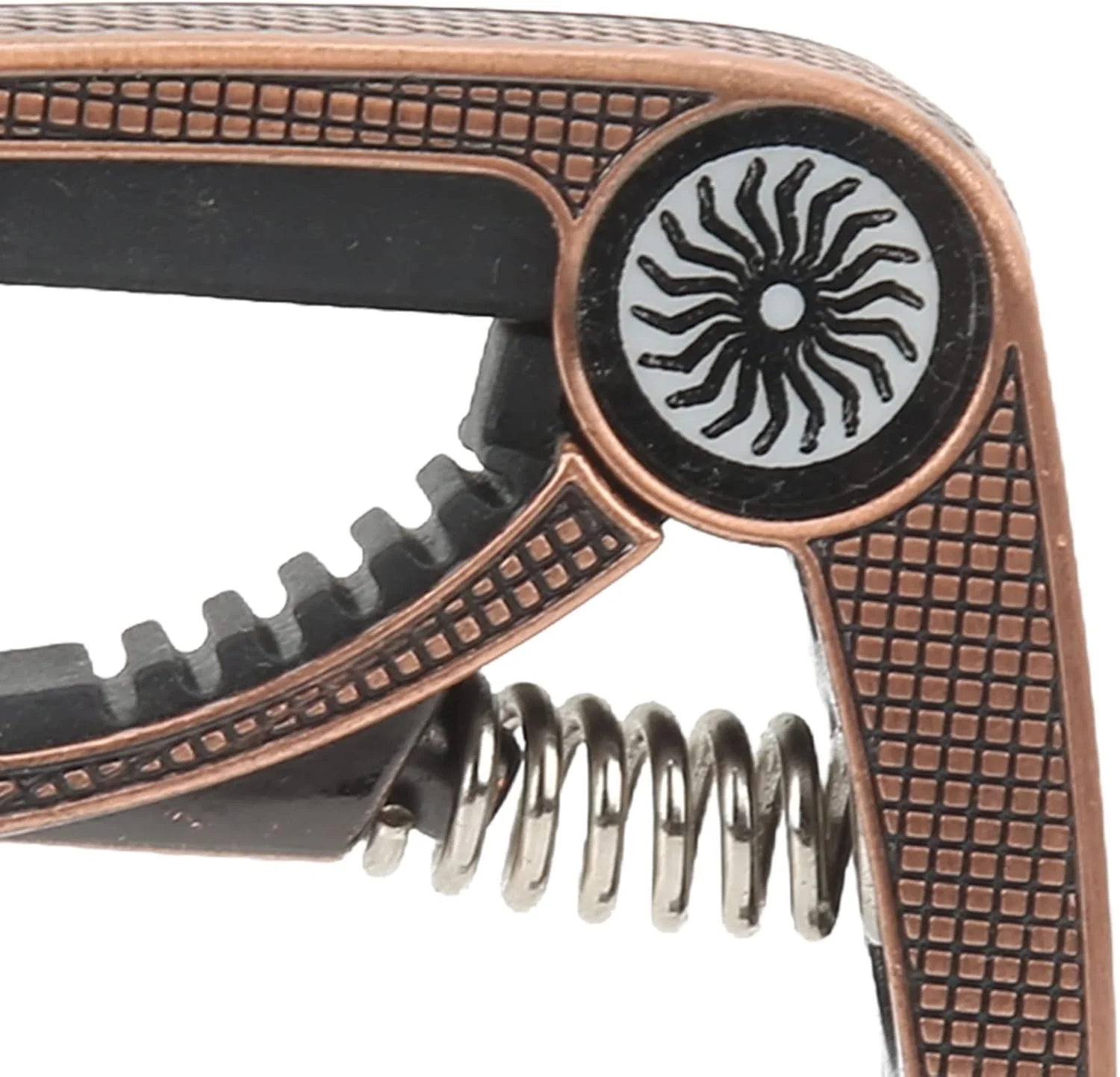 کوپوی گیتار آکوستیک 6 سیم فلزی با استحکام بالا، مناسب برای گیتار الکتریک و لوازم جانبی گیتار (مسی قرمز)