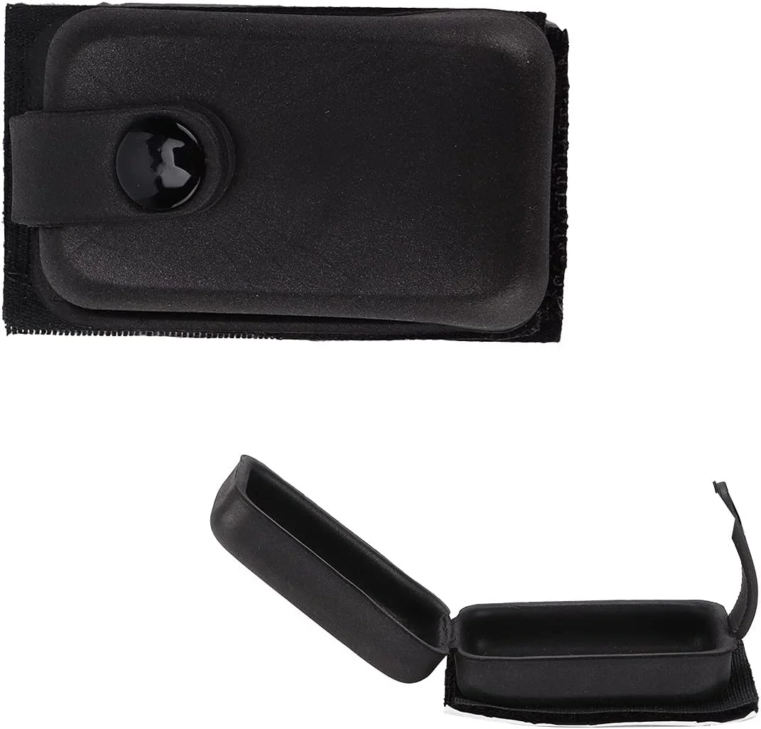 کیف باتری 9 ولت Fafeicy، نگهدارنده چرمی PU برای لوازم جانبی منبع تغذیه پیکاپ گیتار آکوستیک