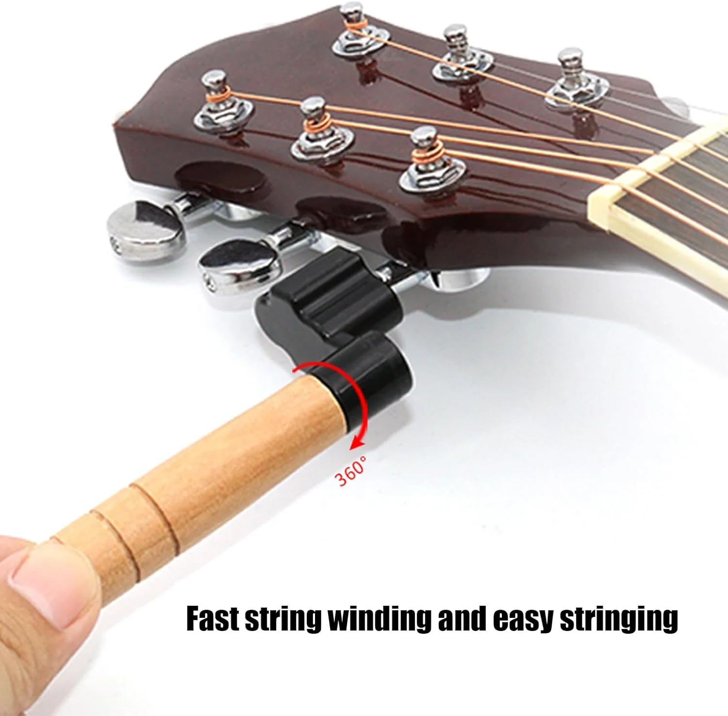 سیم پیچ برای گیتار آکوستیک، سیم‌پیچ کوک گیتار، ابزار تعویض سیم با طراحی ارگونومیک، لوازم جانبی ساز برای تمرین زنده، اجرا، مسافرت و ضبط