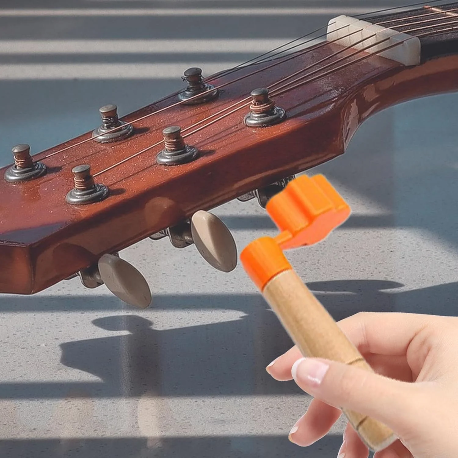 سیم پیچ گیتار | سیم پیچ کوک گیتار، لوازم جانبی ارگونومیک و دقیق برای تعویض و کوک ساز، مناسب استودیو، مسافرت، اجراهای زنده