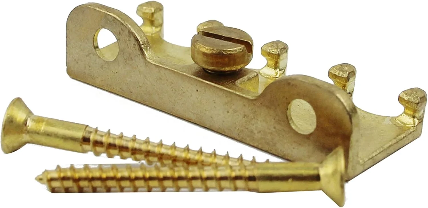 قلاب فنر ترمولو بریج گیتار الکتریک Guyker، تمام برنجی جامد، همراه با پیچ