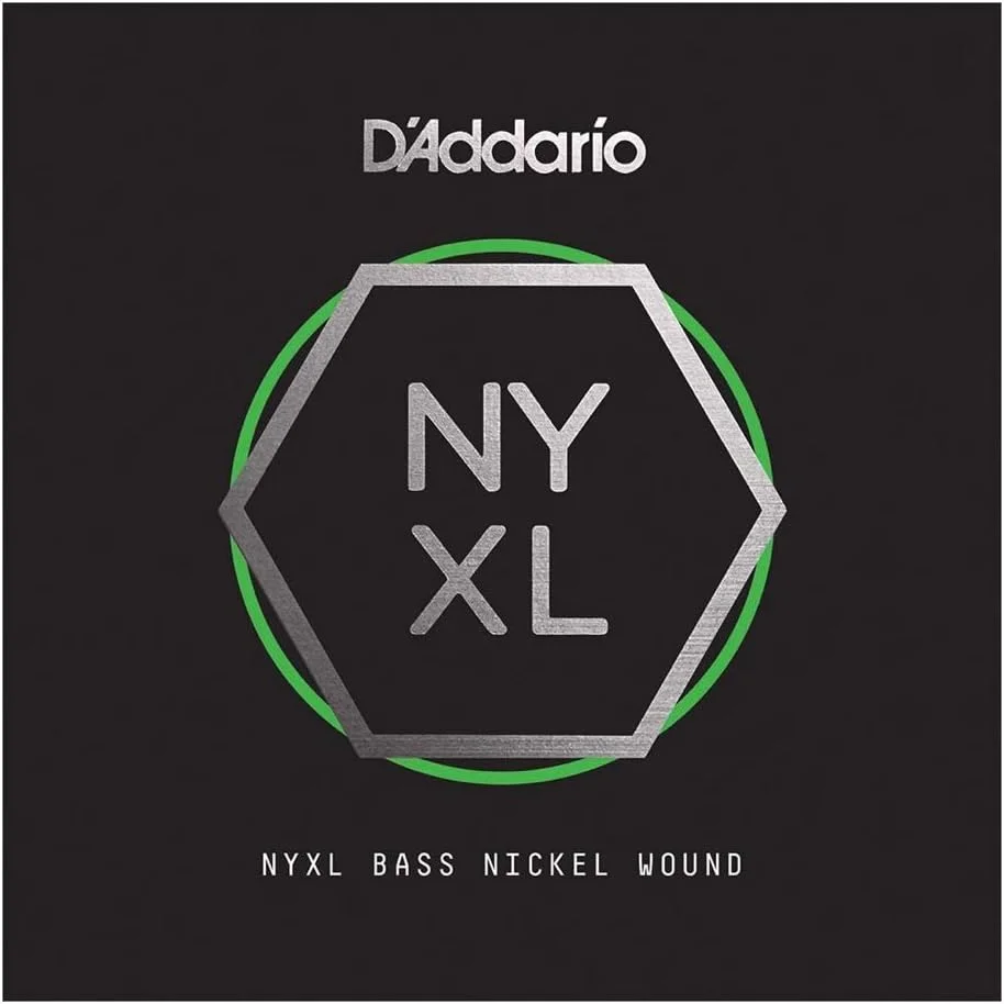 سیم تکی گیتار باس داداریو NYXLB125T، روکش نیکل NYXL، مقیاس بلند، 0.125، مخروطی