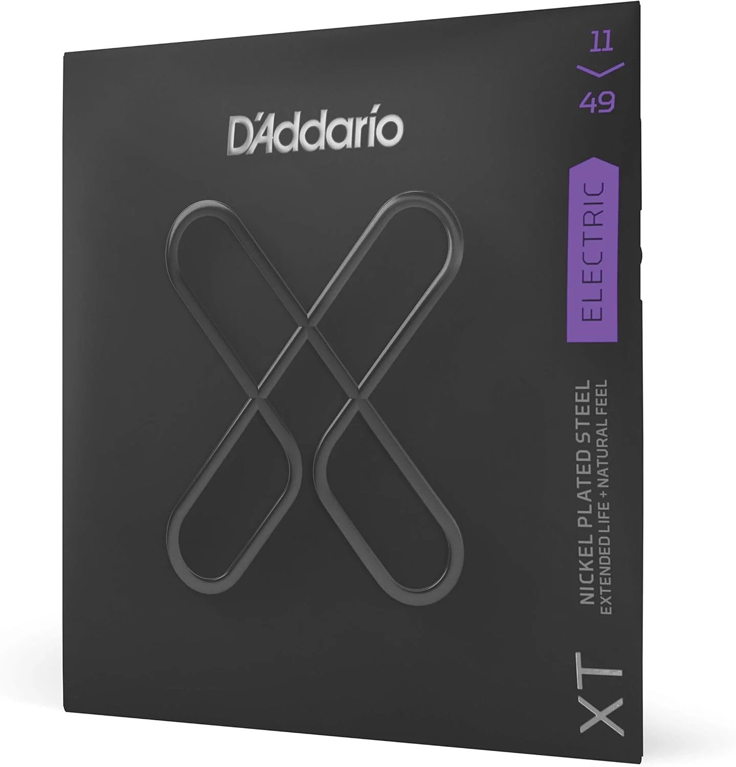 سیم گیتار D'Addario - سیم های گیتار الکتریک با روکش نیکل XT - XTE1149 - عمر طولانی تر سیم با صدا و حس طبیعی - برای گیتارهای 6 سیم - 11-49 متوسط