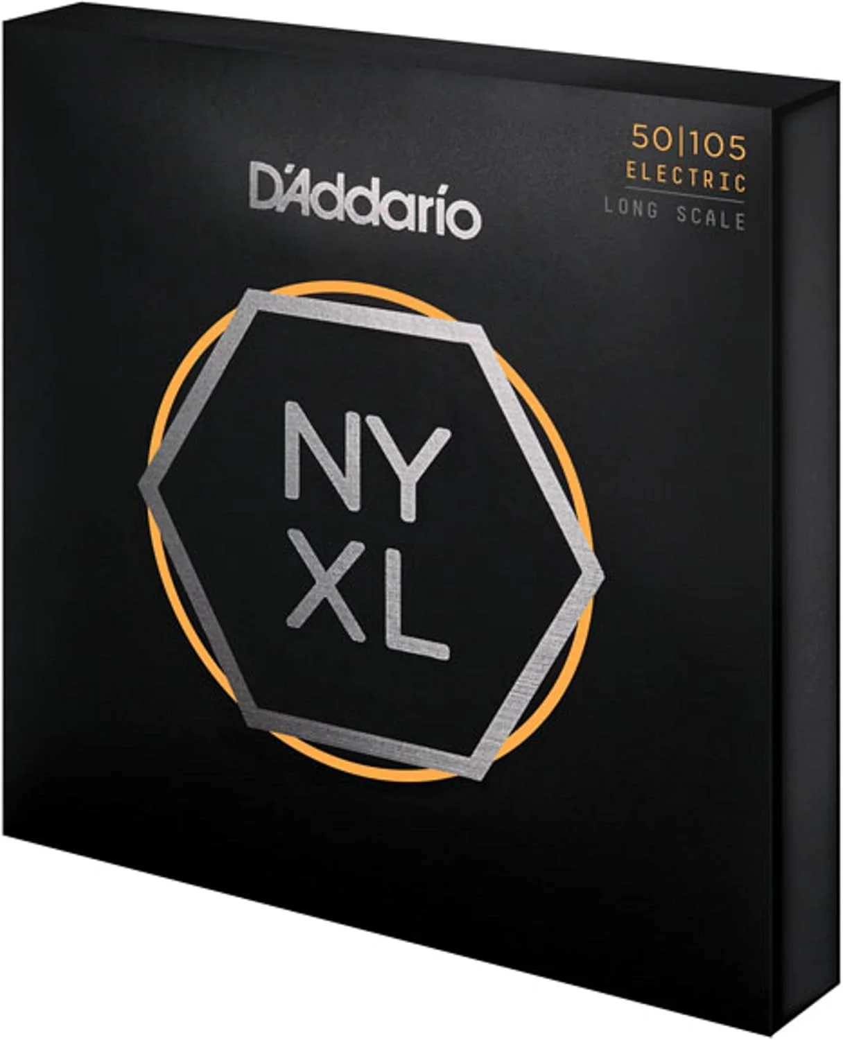 سیم گیتار باس D'Addario - سیم های باس NYXL - NYXL50105 - استحکام بی نظیر، ثبات کوک، پاسخ دهی بهبود یافته - برای گیتارهای باس 4 سیم - 50-105 متوسط، مقیاس بلند