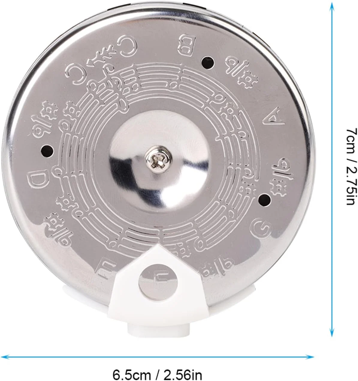 ابزار کوک ۱۳ نتی کروماتیک به همراه جعبه نگهداری، لوازم جانبی آلات موسیقی برای گیتار، بیس، ویولن، یوکللی، کوک کروماتیک