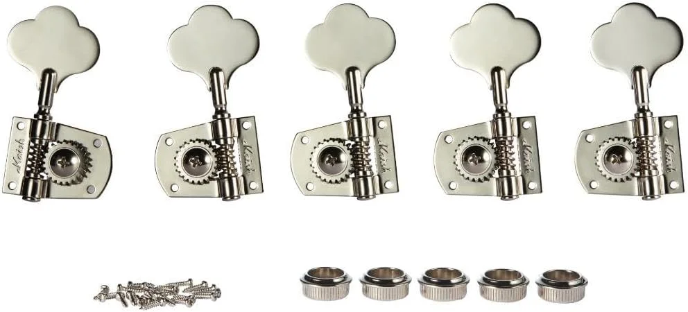 کوک های گیتار باس چپ دست شبدری، سردسته کوک گیتار باس 5 سیم، گیره های کوک برای سری های American Standard/Highway One JB Jazz Bass/PB Precision Bass نیکل 4L1R