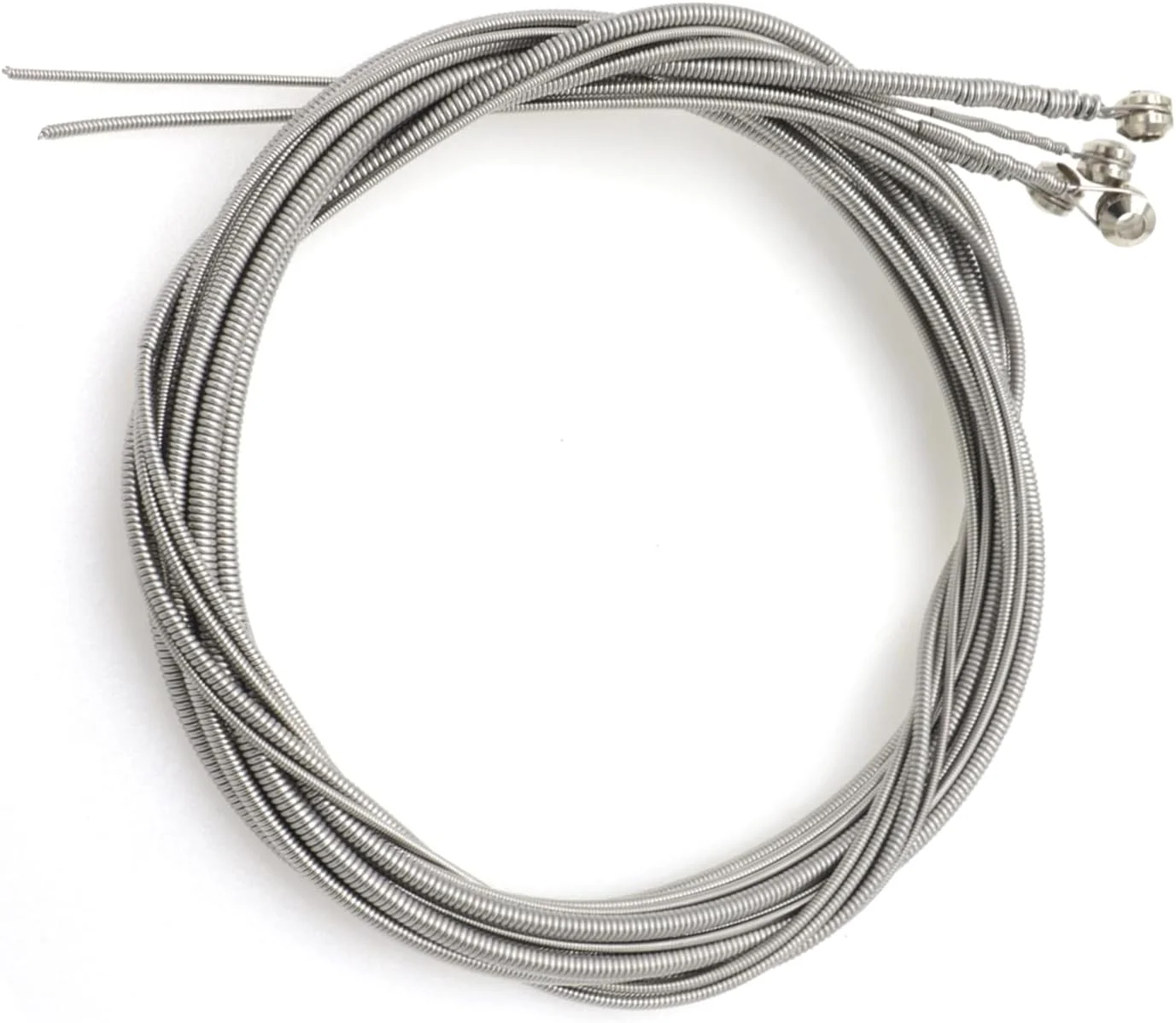 سیم های گیتار باس 4 سیم CashBeat از جنس استیل ضد زنگ، مجموعه جایگزین سیم های گیتار باس الکتریک 4 سیم با سر توپی کوچک، سازگار با باس آکوستیک، لوازم جانبی ساز باس 4 سیم