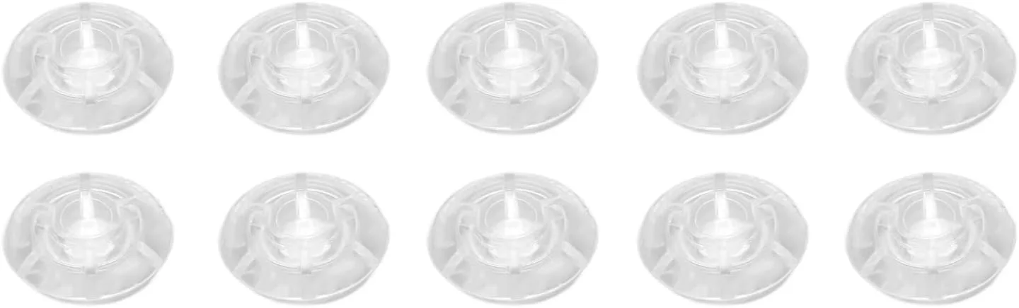 روکش پدال افکت گیتار Astibym، بسته 10 عددی تزئینات پدال شفاف جهانی برای لوازم جانبی پدال افکت گیتار