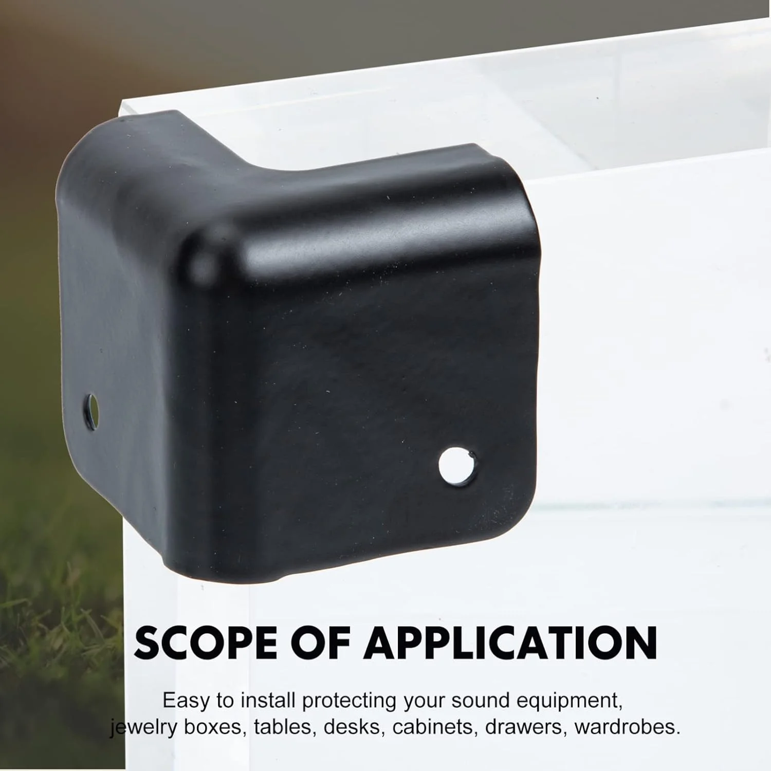 لوازم جانبی صوتی آمپلی فایر بلندگو 8 عدد محافظ گوشه زاویه راست کابینت آمپلی فایر گیتار، روکش گوشه بلندگو کابینت فلزی با پیچ، آمپلی فایر مبلمان کودکان لوازم جانبی صوتی آمپلی فایر بلندگو 8 عدد محافظ گوشه زاویه راست کابینت آمپلی فایر گیتار، روکش گوشه بلندگو کابینت فلزی با پیچ، آمپلی فایر مبلمان کودکان