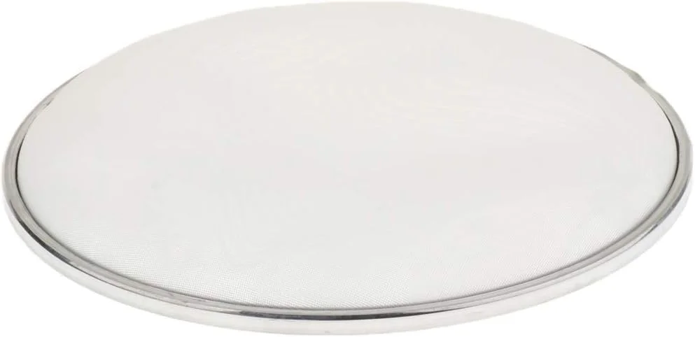 ست پوست درام مشبک دولایه بی صدا 8، 10، 12، 13، 14، 16 اینچ - سفید، 8 اینچ