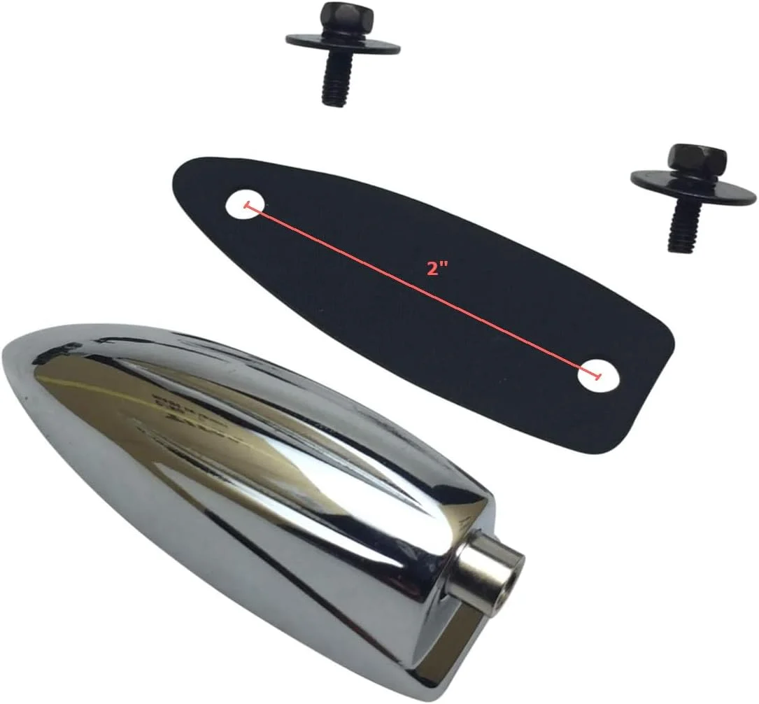 نگهدارنده های یک طرفه طبل باس - سازهای کوبه ای (بسته 10 عددی، کروم)