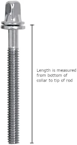 میله های کوک درام باس پرکاشن 7/32 * 110 میلی متر - بسته 8 عددی