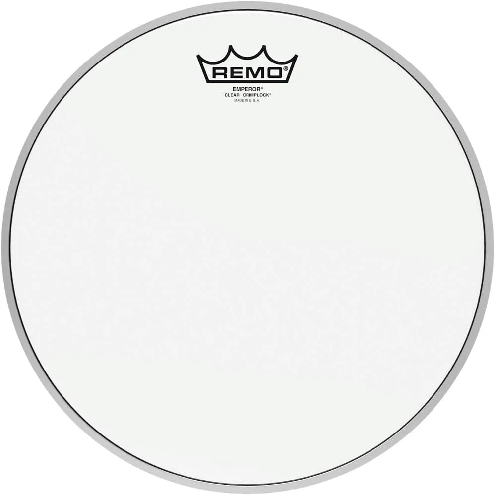 پوست درام تنور Remo Emperor Clear Crimplock سایز 12 اینچ