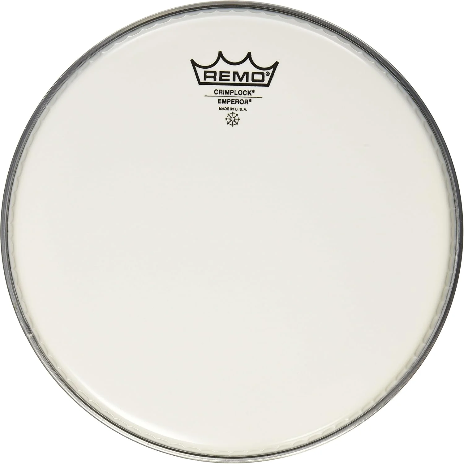 پوست درام تنور Remo Emperor Smooth White™ Crimplock، 10 اینچ