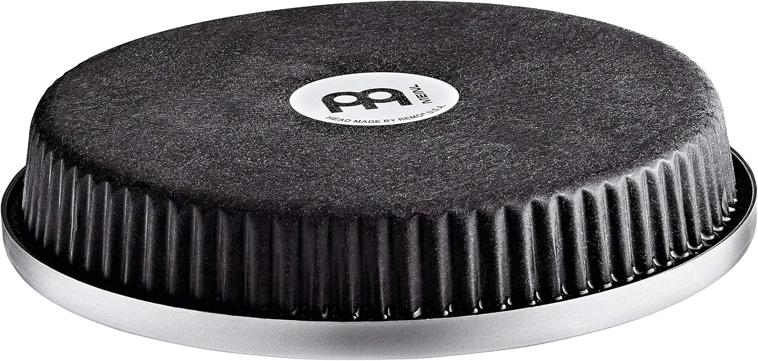 پوست بونگو ماینل پرکاشن Skyndeep ساخت REMO برای بونگوهای انتخابی ماینل - ساخت آمریکا - ۷ اینچ ماچو، پوست گوساله مشکی (RHEAD-7BK)