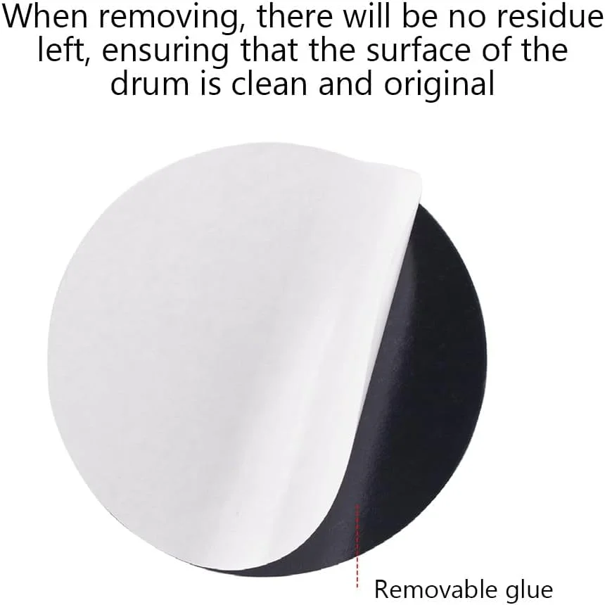 برچسب محافظ پدال درام مینگژه، بسته 2 عددی، مقاوم در برابر سایش، چسبی، 11 سانتی متر، پد محافظ درام برای درام باس و لوازم جانبی پرکاشن برچسب محافظ پدال درام مینگژه، بسته 2 عددی، مقاوم در برابر سایش، چسبی، 11 سانتی متر، پد محافظ درام برای درام باس و لوازم جانبی پرکاشن