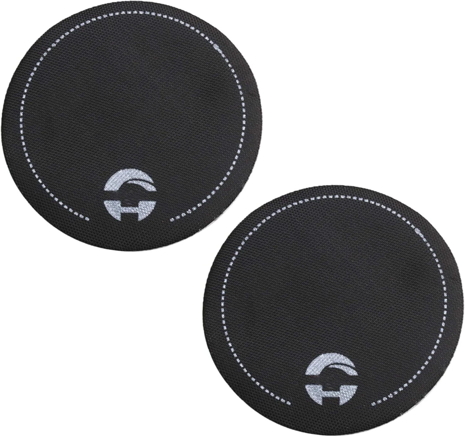 lovermusic lovermusic 2 عدد پدال درام باس مشکی گرد نایلونی تک پدال