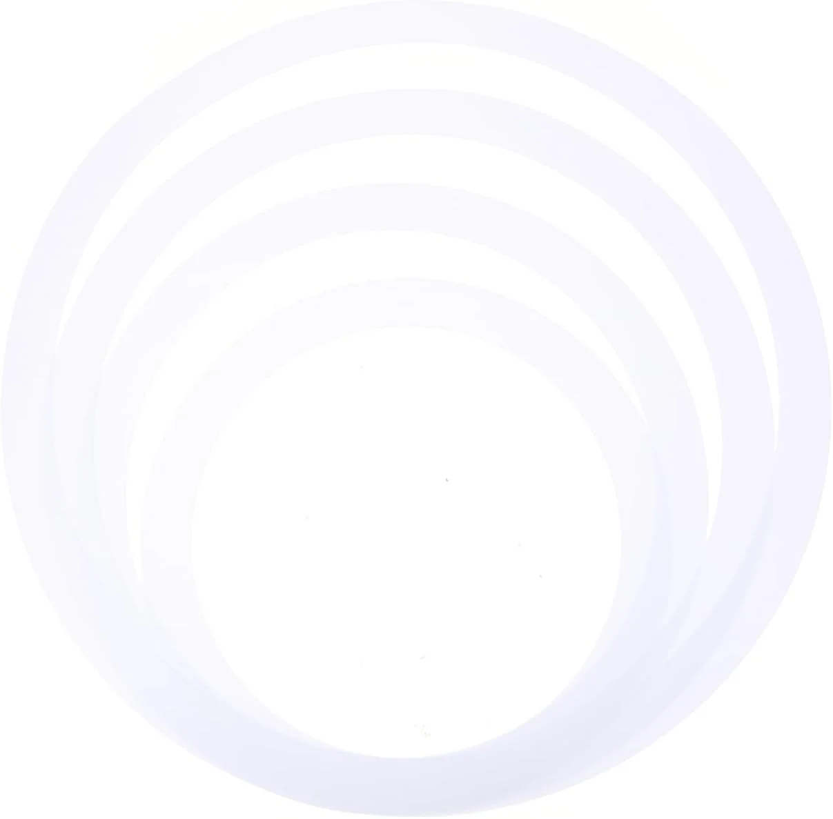 حلقه خفه کن طبل HANABASS بسته 4 عددی برای تمرین بی صدا، حلقه های خفه کننده حمل آسان، جنس بادوام برای مبتدیان