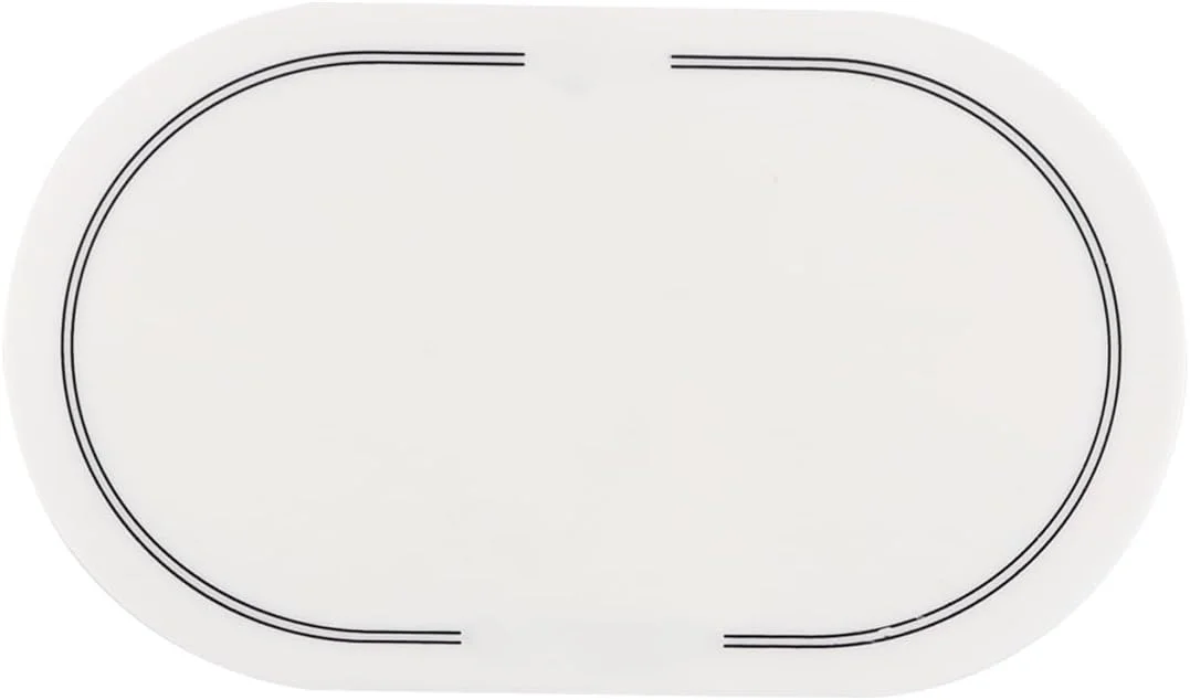 برچسب محافظ پوسته‌ی درام باس Gorise، بسته 2 عددی، پد محافظ پوسته‌ی درام برای استفاده حرفه ای، سفید