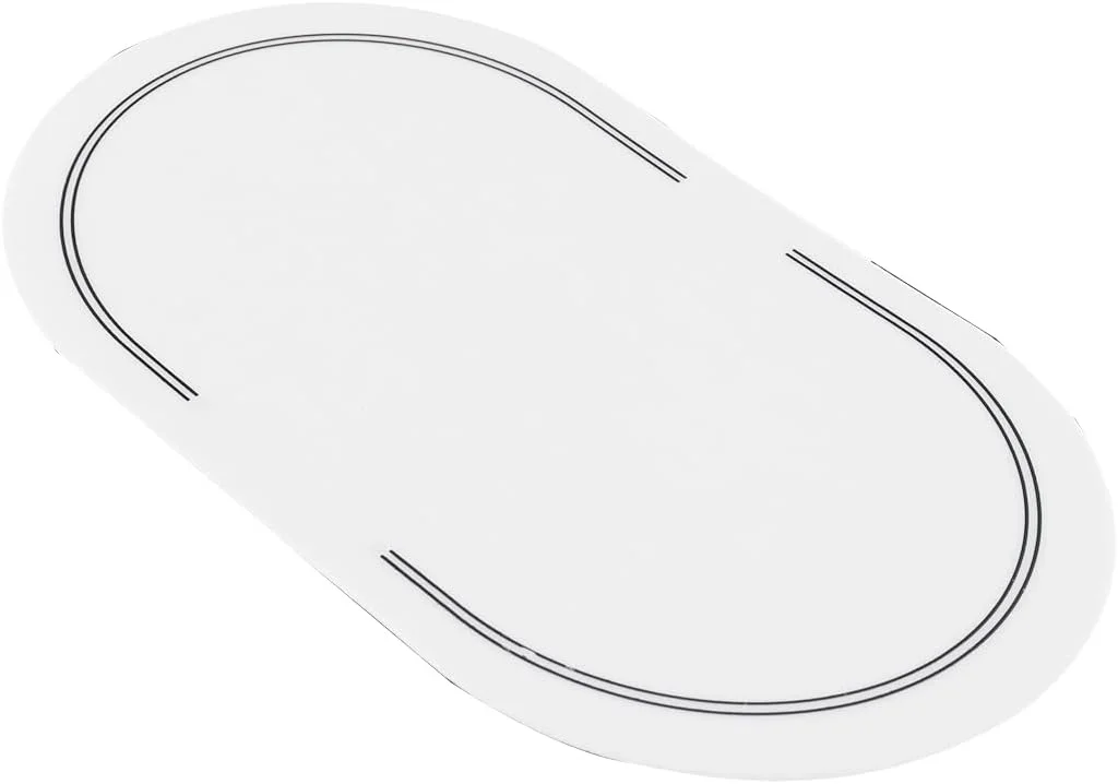 برچسب محافظ پوسته‌ی درام باس Gorise، بسته 2 عددی، پد محافظ پوسته‌ی درام برای استفاده حرفه ای، سفید