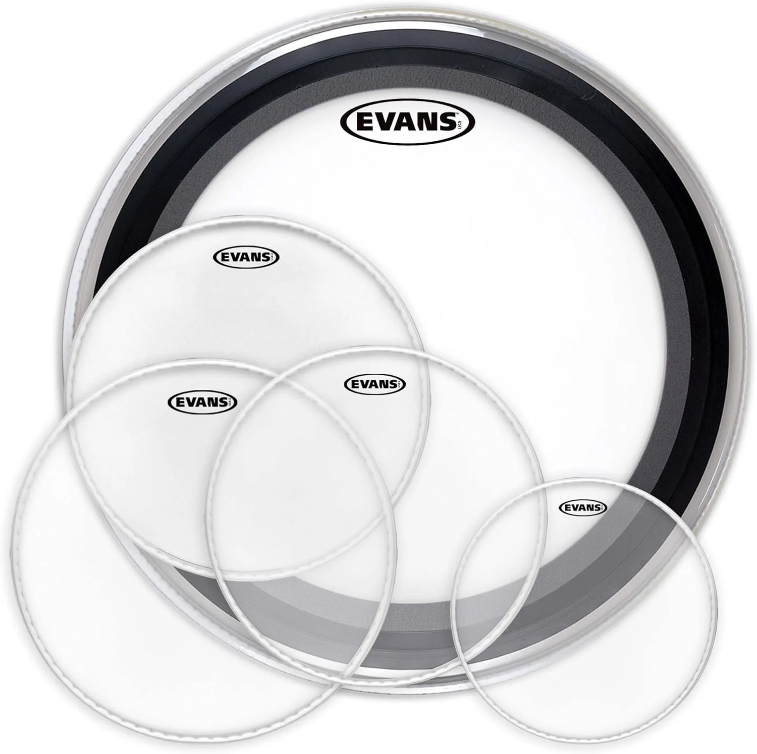 پک ارتقاء پوست درامز Evans مدل EPP-AMUP-R1 American، Rock 1، (10، 12، 16، 14، 22)