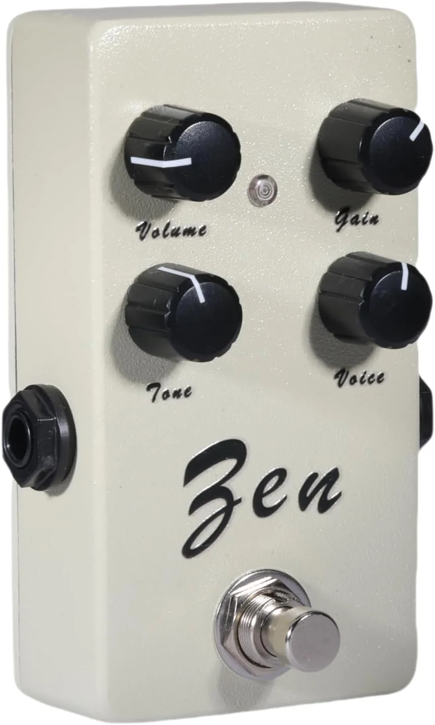 پدال اوردرایو دستساز Zen Boutique - وضوح و پویایی بیشتر | تُن صدای آمپلیفایرهای کلاسیک | بایپس واقعی | 9V قطب منفی مرکزی پدال اوردرایو دستساز Zen Boutique - وضوح و پویایی بیشتر | تُن صدای آمپلیفایرهای کلاسیک | بایپس واقعی | 9V قطب منفی مرکزی