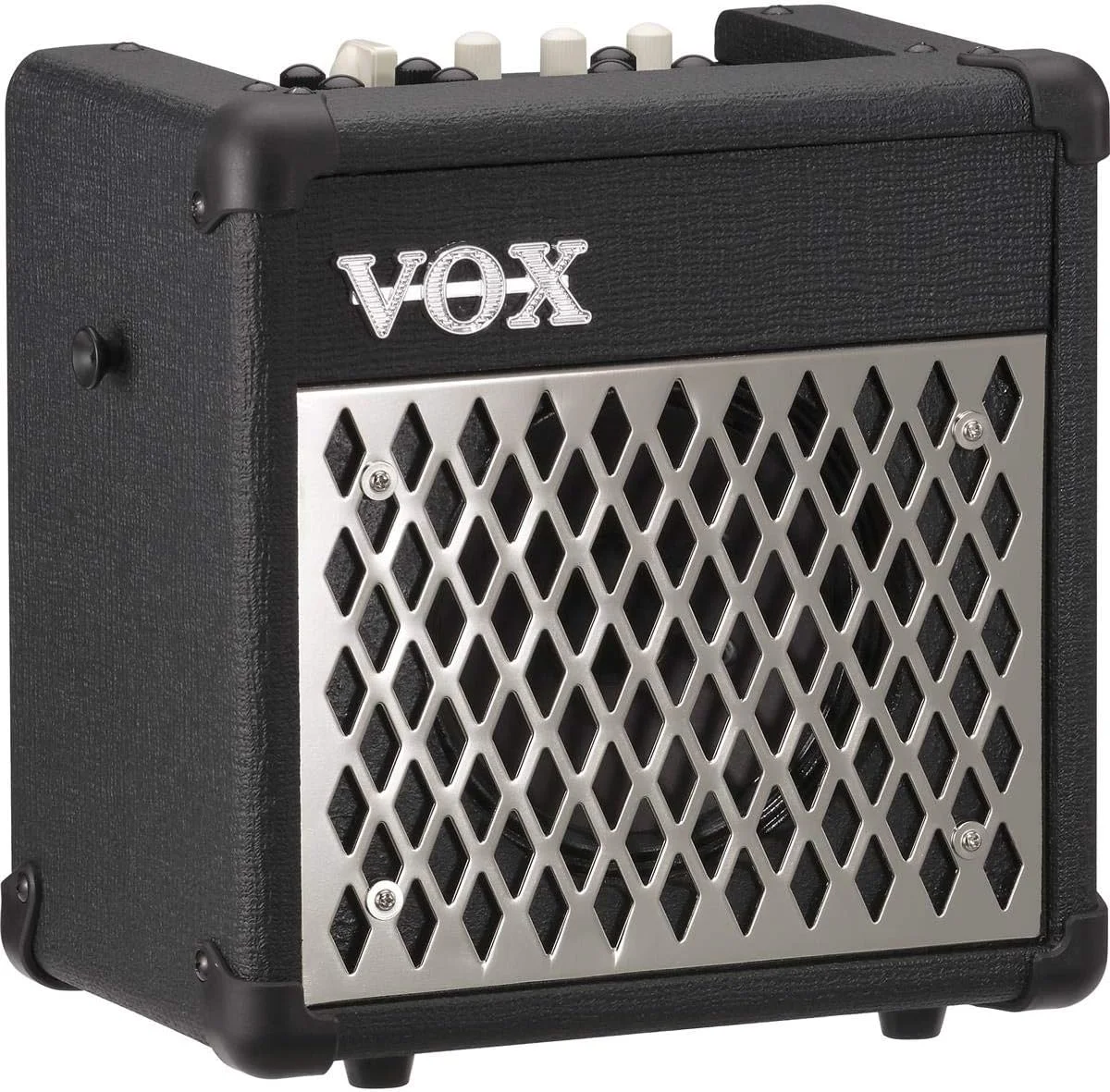 آمپلی فایر گیتار و میکروفون 5 واتی VOX Mini5 Rhythm با الگوهای درام و افکت - کروم