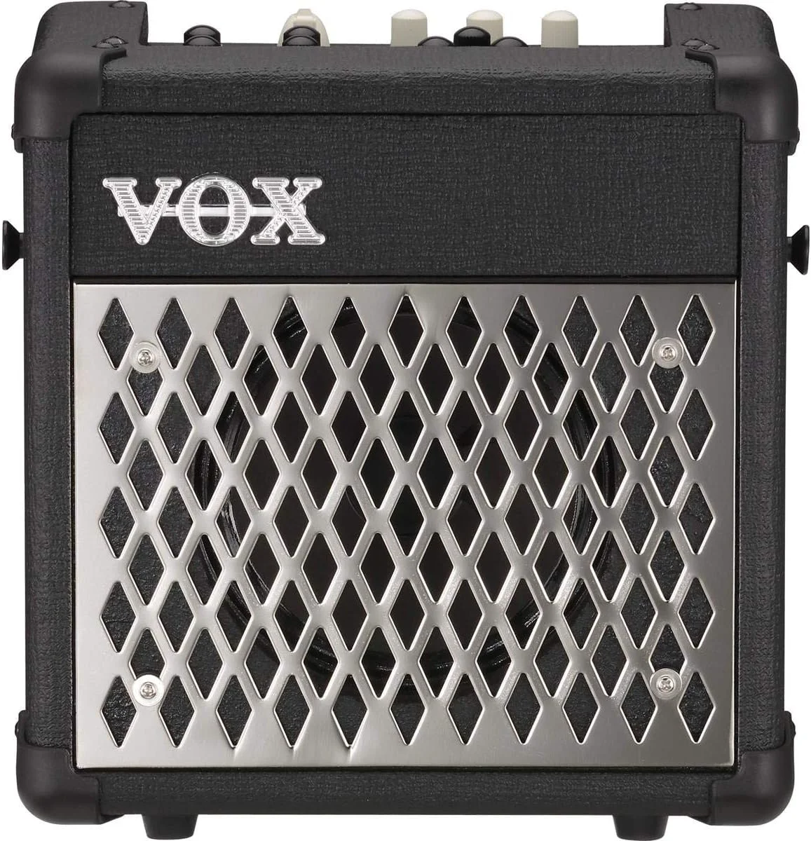 آمپلی فایر گیتار و میکروفون 5 واتی VOX Mini5 Rhythm با الگوهای درام و افکت - کروم