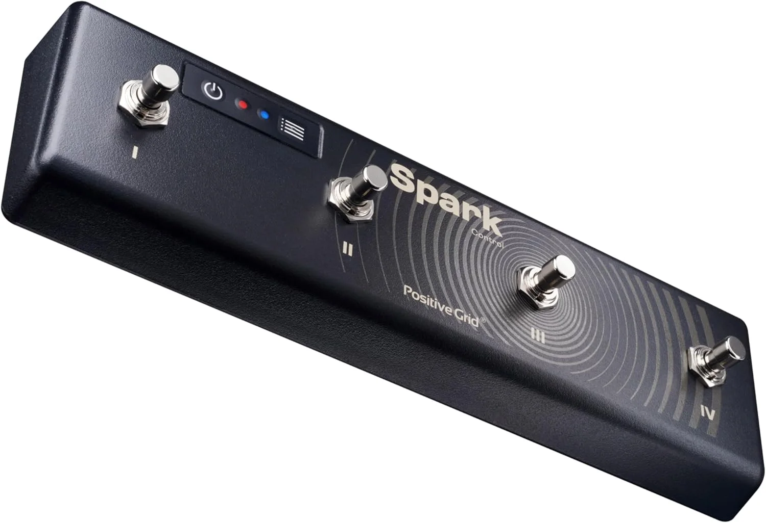 پدال/کنترلر فوت‌سوئیچ گیتار بی‌سیم Positive Grid Spark Control برای آمپلی‌فایر گیتار Spark و اپلیکیشن موبایل با ترک‌های همراهی