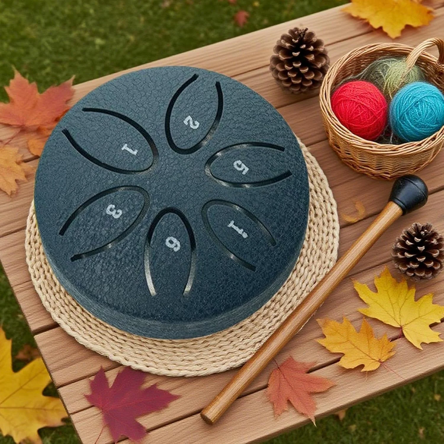 طبل باران باغی برای فضای باز | طبل زبانی فولادی 3 اینچی 6 نت برای فضای باز - ساز موسیقی شفابخش آموزشی برای مبتدیان کلاس مدرسه چمن حیاط خلوت خانه یوگا طبل باران باغی برای فضای باز | طبل زبانی فولادی 3 اینچی 6 نت برای فضای باز - ساز موسیقی شفابخش آموزشی برای مبتدیان کلاس مدرسه چمن حیاط خلوت خانه یوگا