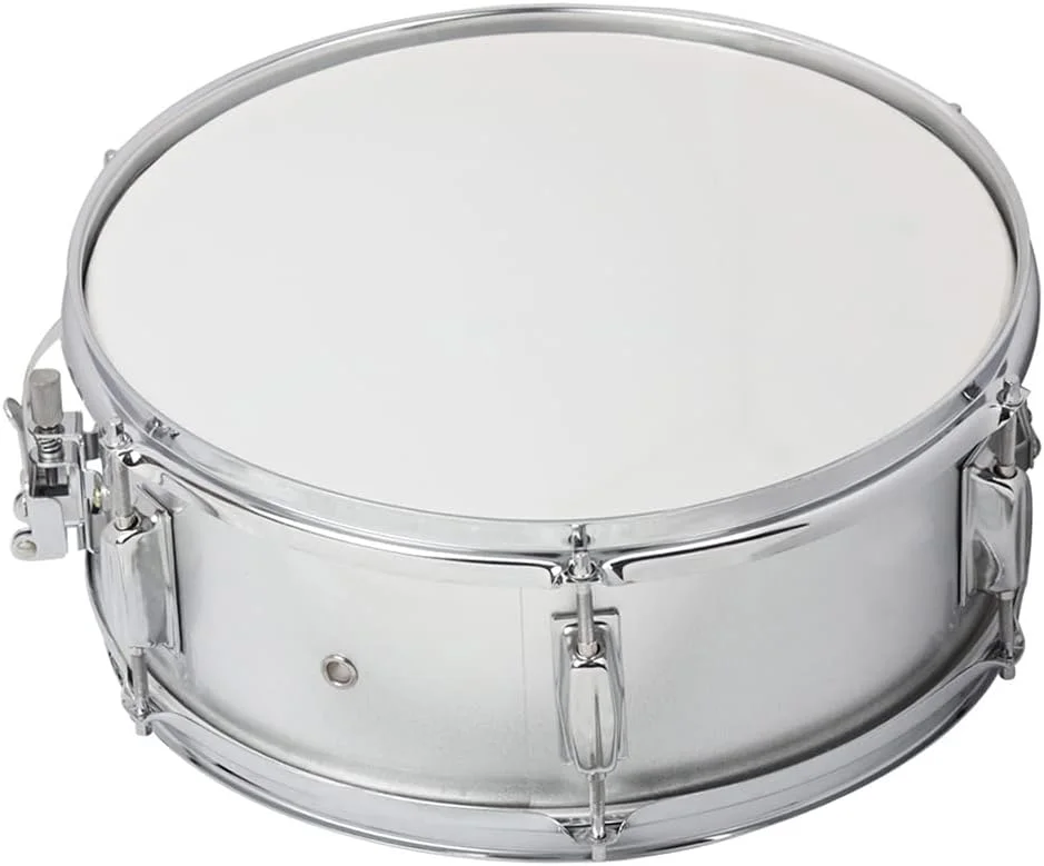 طبل اسنر حرفه ای Fawoonu سایز ۱۴ اینچ به همراه استیک درام، آچار کوک و بند برای گروه های دانشجویی