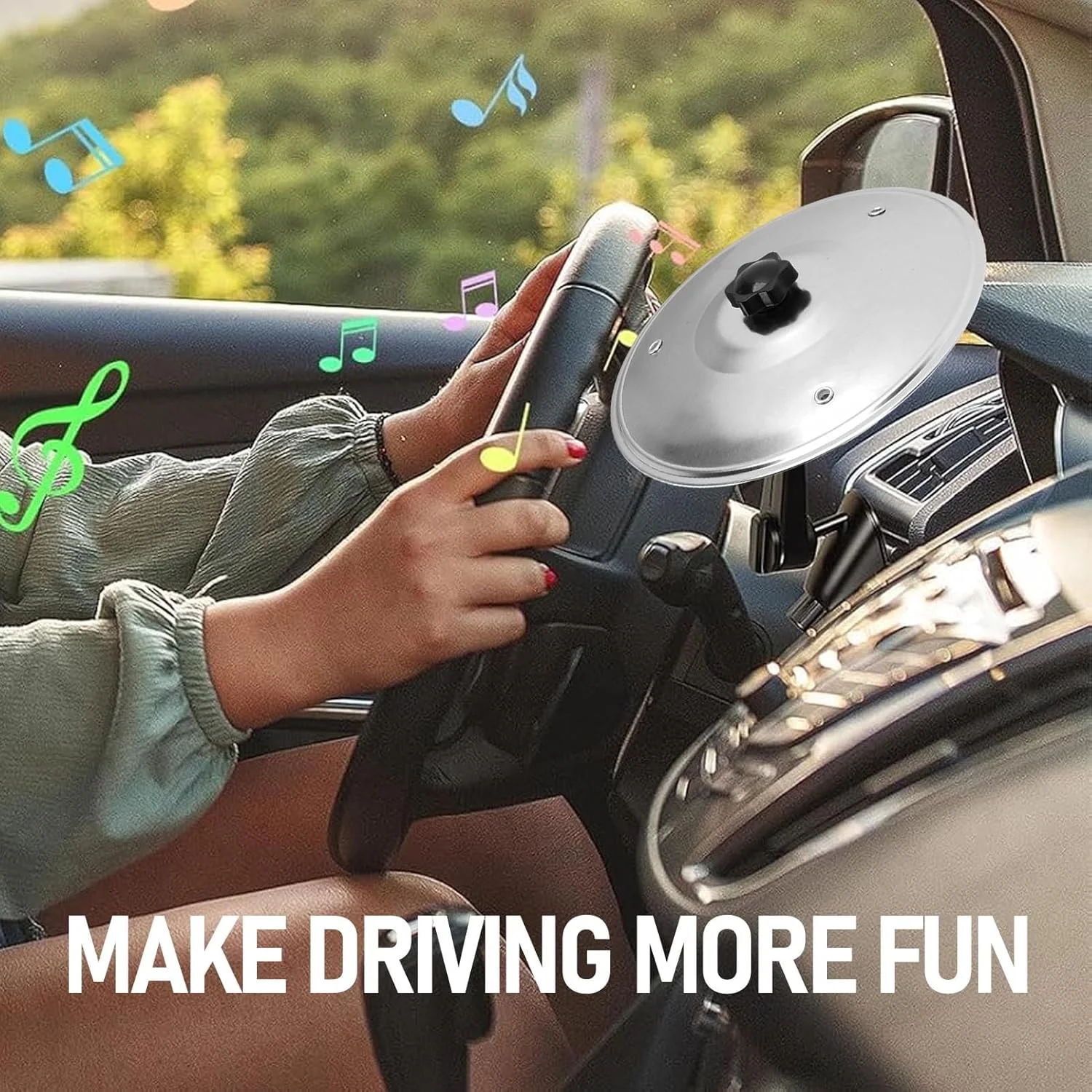 سنج داشبوردی خودرو، سنج مینی درام برای دریچه هوای خودرو، ابزار موسیقی خنده دار و جمع و جور برای نوازندگان و دوستداران موسیقی، رانندگان، مناسب برای اکثر وسایل نقلیه (نقره ای) سنج داشبوردی خودرو، سنج مینی درام برای دریچه هوای خودرو، ابزار موسیقی خنده دار و جمع و جور برای نوازندگان و دوستداران موسیقی، رانندگان، مناسب برای اکثر وسایل نقلیه (نقره ای)