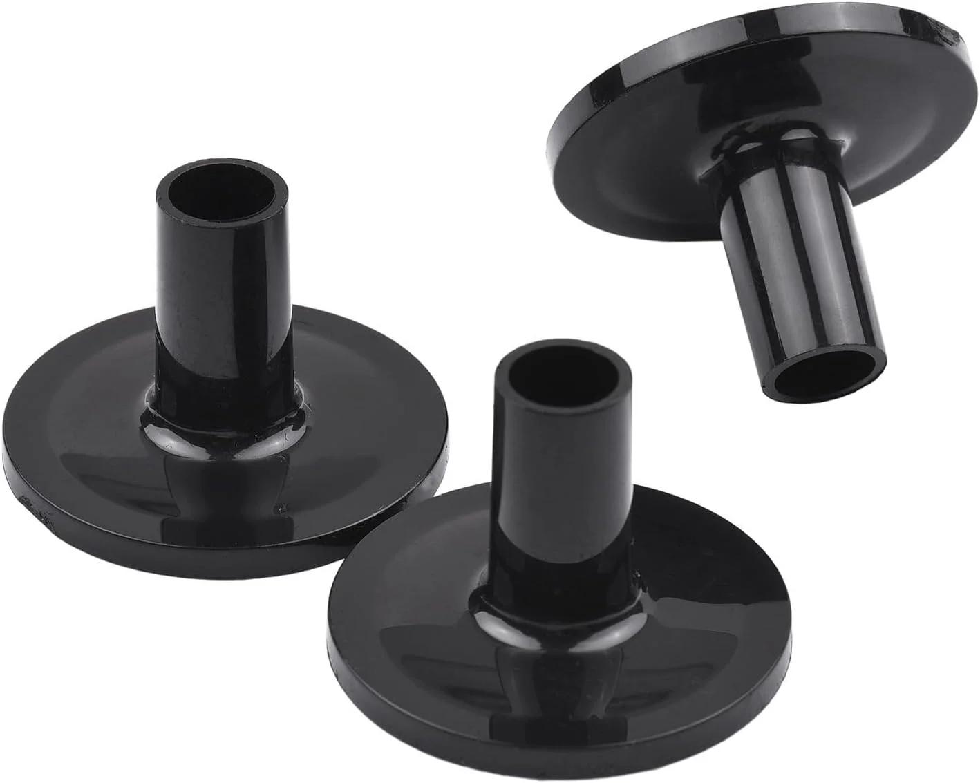 لوازم جانبی جایگزین سنج FAFEICY، مجموعه 23 عددی نمد، مهره، واشر و آستین کلید درام، نمد های محکم با مهره های بالدار و واشر، آستین های مناسب و روان (مشکی)