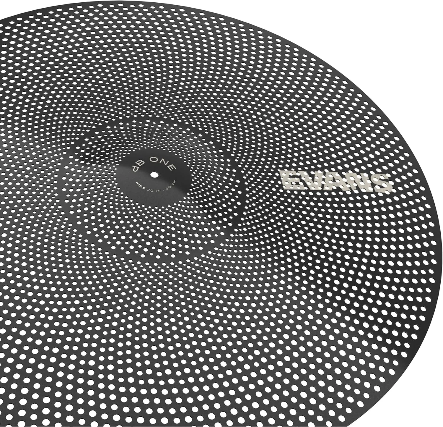 سنج درام Evans - سنج راید dB One - سایز 20 اینچ - سنج با صدای کم - کاهش صدا در حین نواختن طبیعی