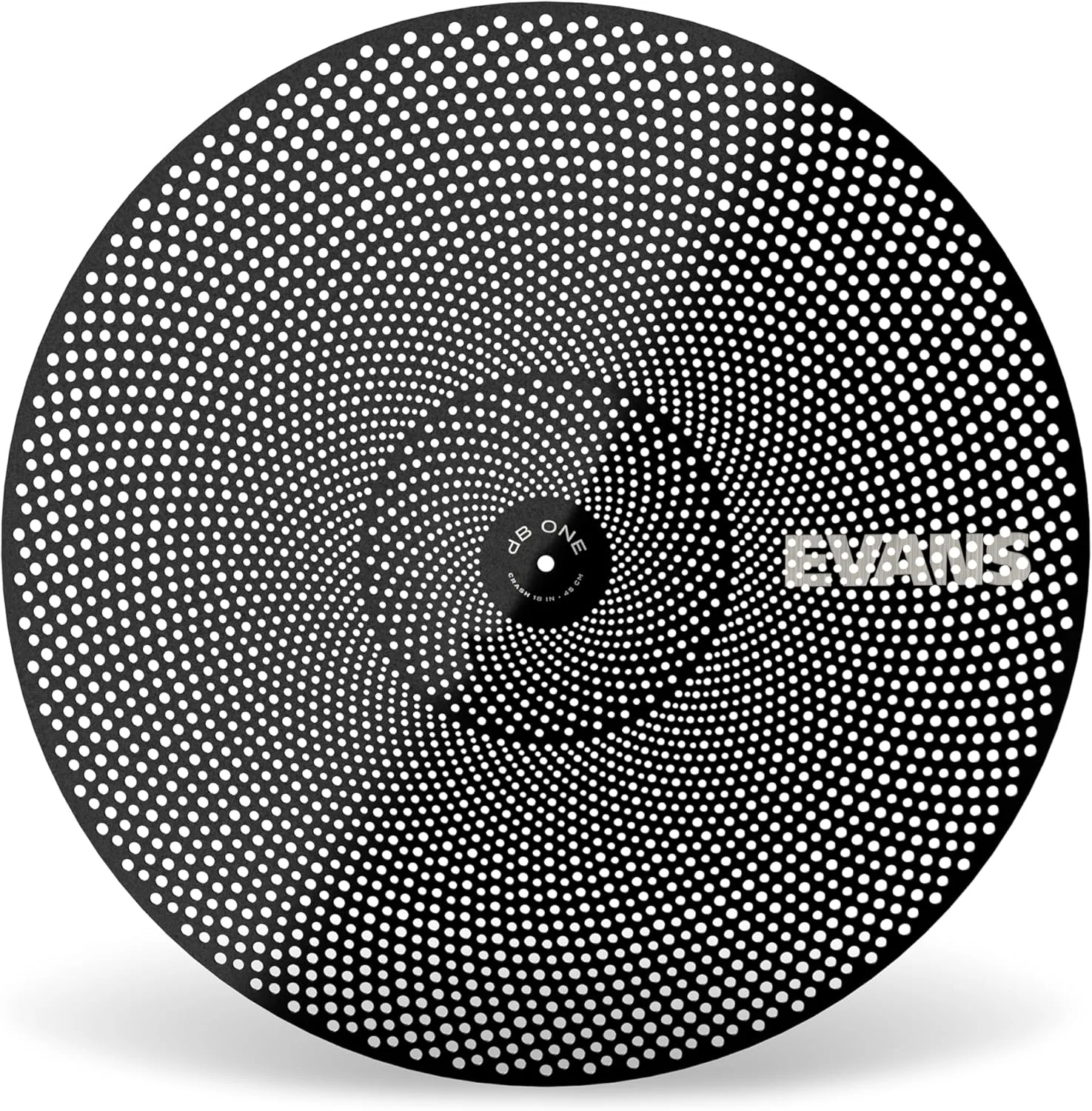 سنج درام ایوانز - سنج کراش dB One - سایز ۱۸ اینچ - سنج با صدای کم - کاهش صدا در حین نوازندگی به صورت طبیعی
