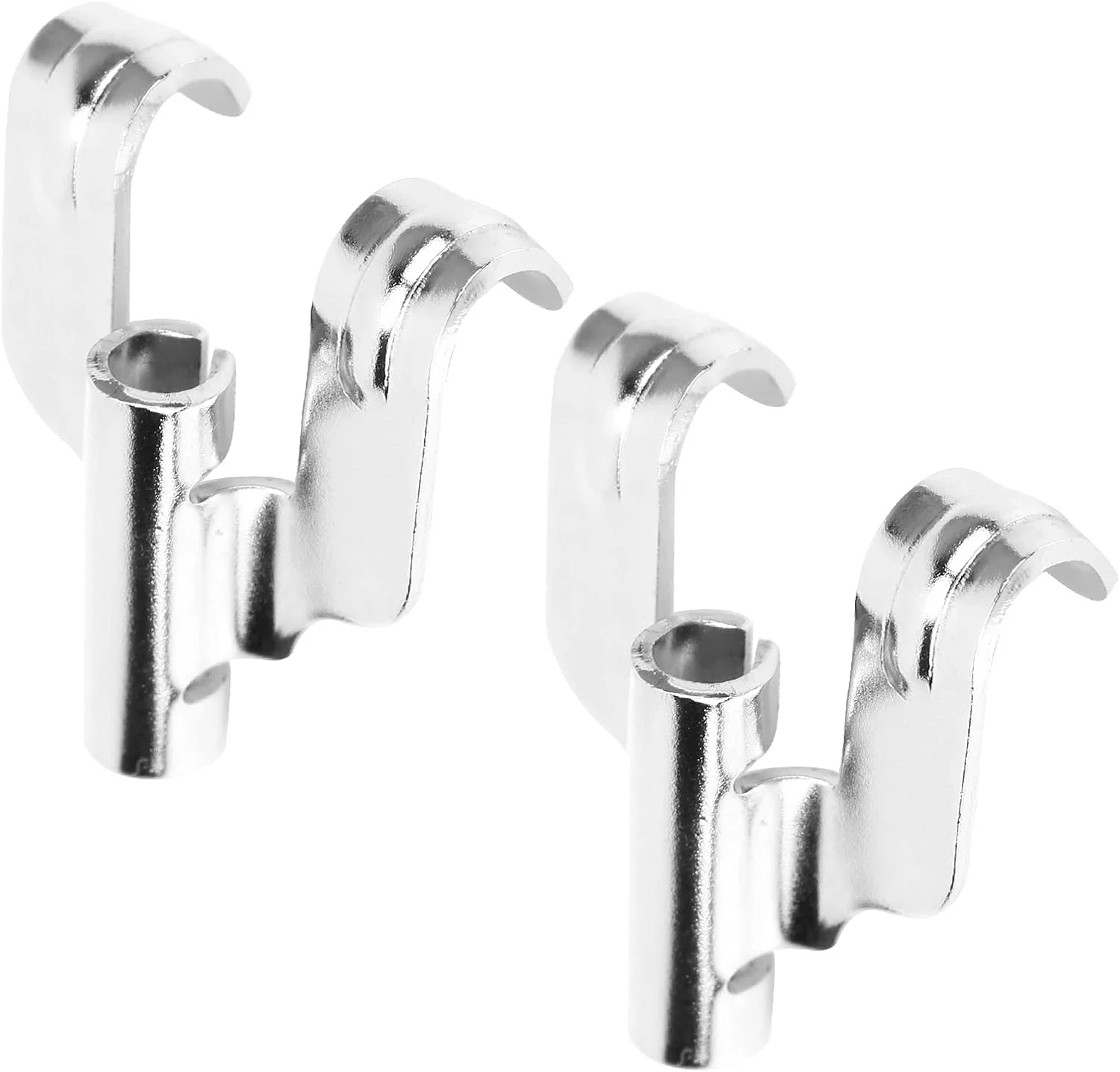 Eujgoov 2 عدد قلاب پنجه درام باس، کوبه ای درام با پنجه آهنی، ابزار مارشینگ، برای سخت افزار جایگزین باس و مارشینگ، مجموعه گیره های نصب