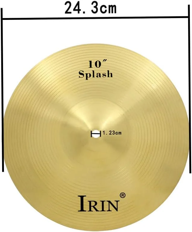 سنج ۱۰ اینچی آلیاژ برنجی برای درام