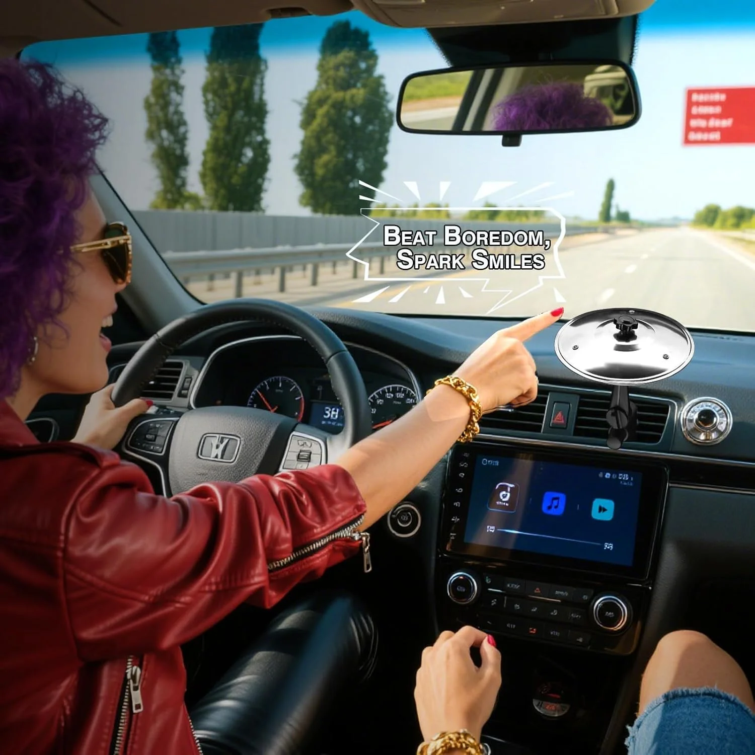 سیمبال درام دریچه هوای خودرو، درام نماد خودرو برای دریچه خودرو، هدیه جالب برای سفرهای جاده ای، طراحی گیره ای برای نصب آسان و مقاوم، لوازم جانبی خودرو جمع و جور با تناسب جهانی طلایی