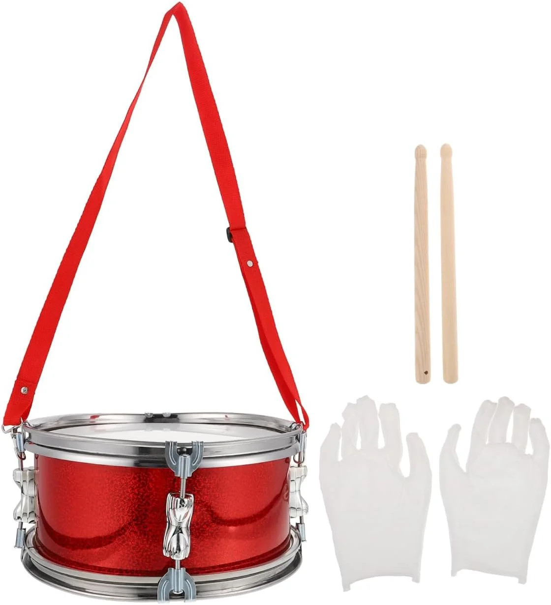 ERINGOGO یک ست طبل اسنر، طبل مارشینگ پرکاشن کودکان 11 اینچی Orff، طبل اجرایی برای آموزش موسیقی کودکان