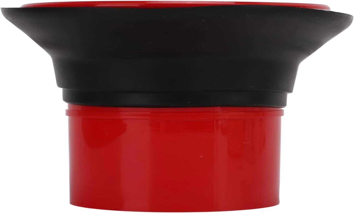 تقویت کننده صدای درام باس با برچسب محافظ، جنس لاستیک ABS، اندازه جمع و جور، تنظیم آسان، افزایش ضربه باس و فرکانس پایین، بادوام و مقاوم در برابر پارگی (قرمز)