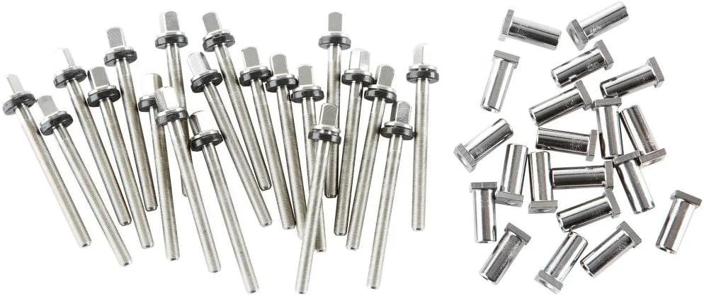 میله های کوک درام اسنر DW True Pitch (بسته 20 عددی) مناسب برای درام با عمق 5 اینچ