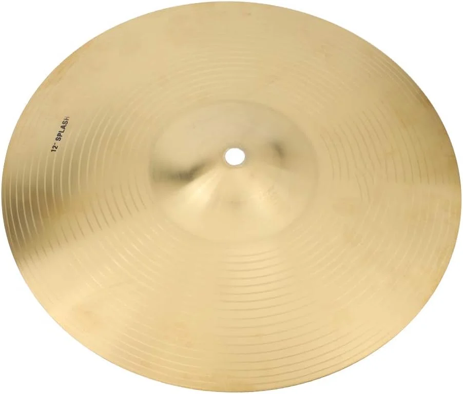 سنج تصادف، سنج راید، سنج درام برنجی بادوام، لوازم جانبی آلات موسیقی برای درامز، درام کوبه ای، 12 اینچ