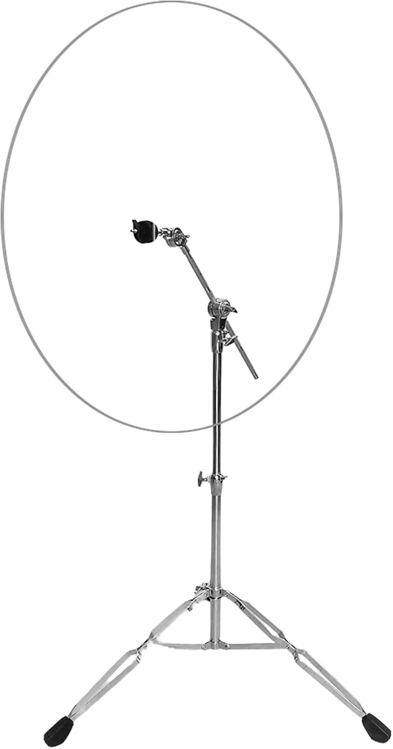 محافظ درام، 22 اینچ - 1 عدد طلق آکریلیک شفاف برای کیت درام، قفس درام، کاهش صدای ضبط زنده، نصب استاندارد روی پایه سنج، محافظ صدا برای اجرا (22 اینچ - 1 عدد)