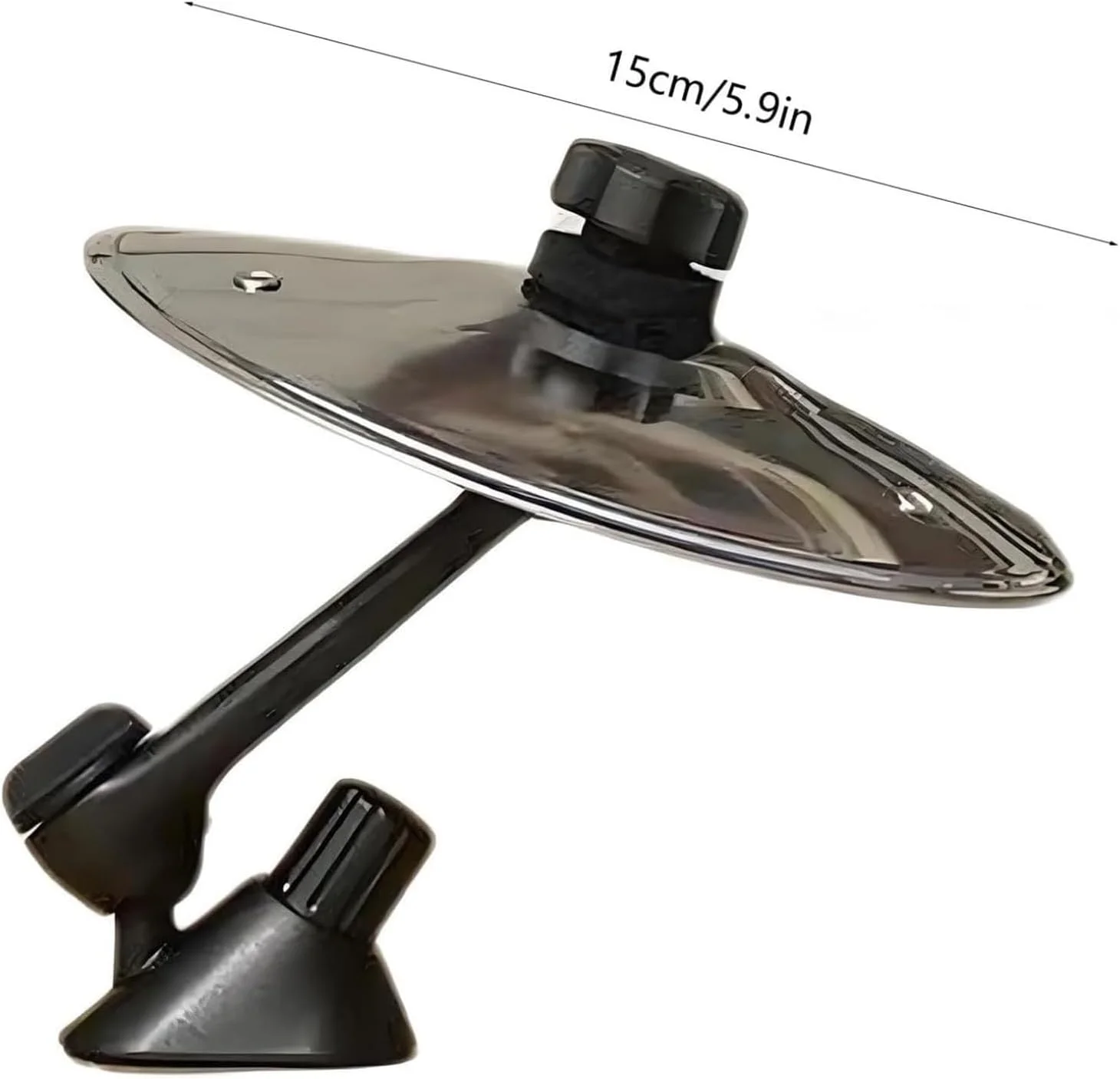 سنج درام دریچه هوای خودرو، سنج دریچه هوای خودرو، ابزار موسیقی سرگرم کننده برای رانندگان و نوازندگان درام، نصب آسان و مقاوم، مناسب برای انواع وسایل نقلیه