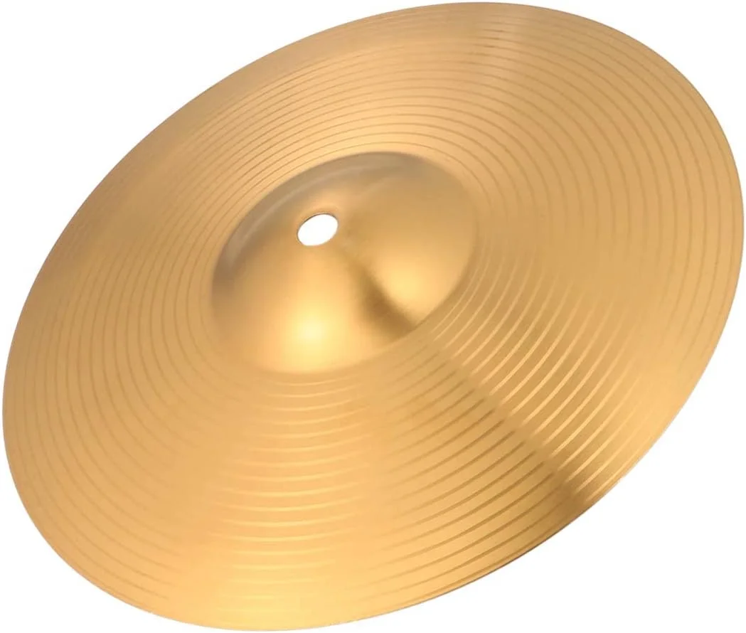 سنج ۱۰ اینچی Hi-hat برنجی بادوام Crash Ride Drum Cymbal برای نوازندگان، سازهای کوبه ای و مبتدیان