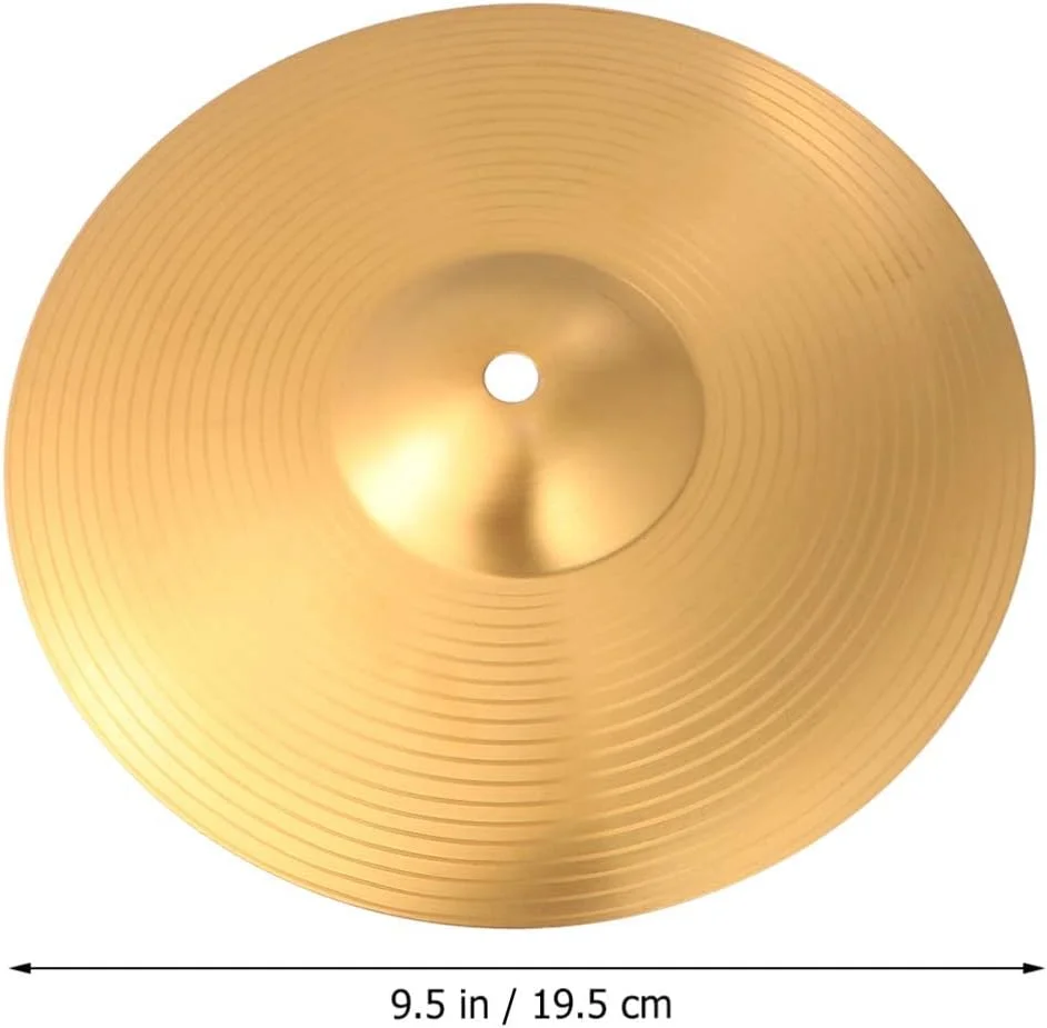 سنج ۱۰ اینچی Hi-hat برنجی بادوام Crash Ride Drum Cymbal برای نوازندگان، سازهای کوبه ای و مبتدیان سنج ۱۰ اینچی Hi-hat برنجی بادوام Crash Ride Drum Cymbal برای نوازندگان، سازهای کوبه ای و مبتدیان